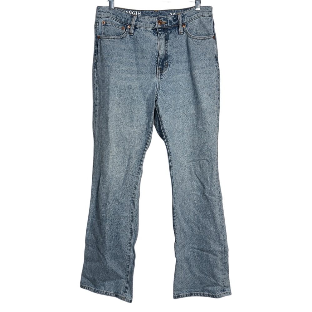 J. Crew Full-length demi-boot jean in Light Indigo wash Sz 28 - Picture 2 of 10